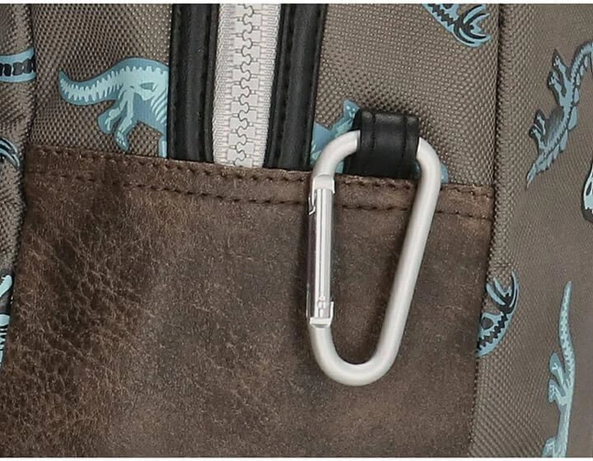 Zebra Rugzak Dino X-ray- Blauw Grijs 16 Zebra Rugzak Dino X-ray- Blauw Grijs - Afbeelding 14