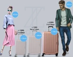 ©TROLLEYZ - Bali No.22 - Reiskoffer 78cm Met TSA Slot - Dubbele Wielen - 360° Spinners - 100% ABS - Reiskoffer In Cosmopolitan Pink -Reis Opberg Artikelen 1200x940 3