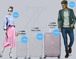 ©TROLLEYZ - Florence No.7 - Reiskoffer 78cm Met TSA Slot - Dubbele Wielen - 360° Spinners - 100% ABS - Reiskoffer In Cloudy Grey -Reis Opberg Artikelen 1200x940 6