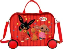 Bing Bunny Reiskoffer - 40 X 32 X 20 Cm - Rood -Reis Opberg Artikelen 1200x943