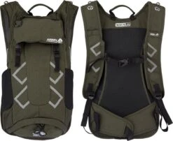 Abbey Active Outdoor Rugzak Aerofit - Gateway-15 L - Antraciet/Grijs -Reis Opberg Artikelen 1200x983 3