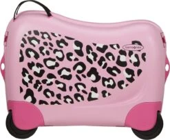 Samsonite - Dream Rider Kinderkoffer Leopard L.4 Wielen (handbagage) -Reis Opberg Artikelen 1200x988
