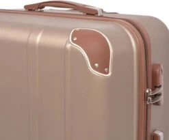 VidaXL Harde Rolkoffer Set Champagnekleurig 4-dlg -Reis Opberg Artikelen 1200x995 1