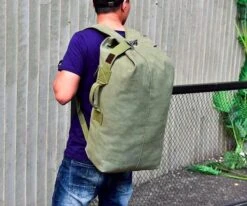 MIRO Luxe Rugzak Rugtas Backpack Grote Capaciteit Met Zip 50 Liter + Kaki/Groen -Reis Opberg Artikelen 1200x999 1