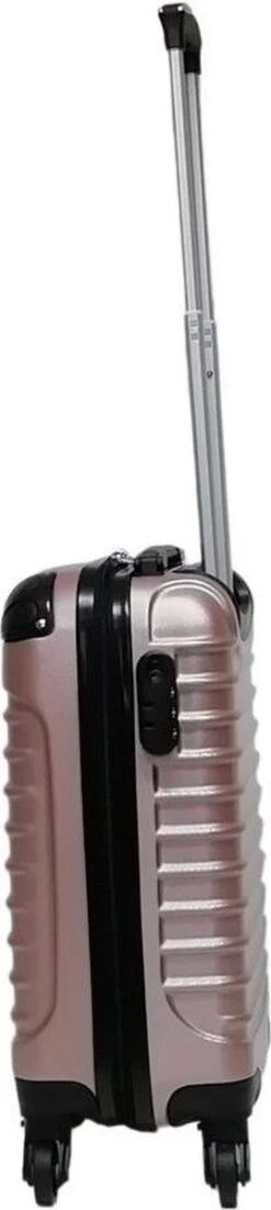 Castillo Quadrant 2 Delige ABS Kofferset (XL + S) - Rosé Gold -Reis Opberg Artikelen 269x1200