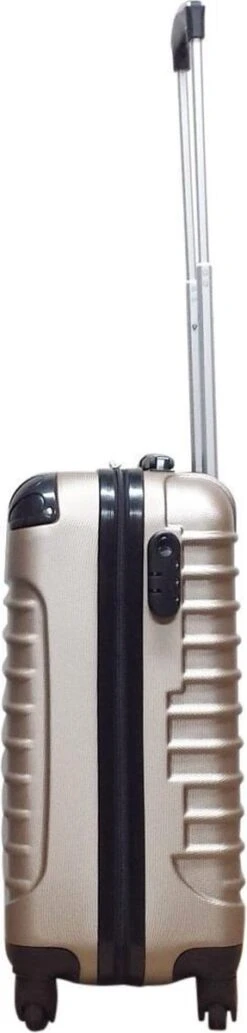 Castillo Quadrant 2 Delige ABS Kofferset (XL + S) - Champagne -Reis Opberg Artikelen 287x1200