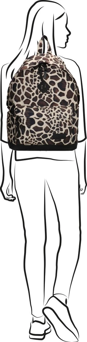 Enrico Benetti Londen 46121 Laptoprugzak Met 14" Laptopvak - Giraf Print 4 Enrico Benetti Londen 46121 Laptoprugzak Met 14" Laptopvak - Giraf Print - Afbeelding 2