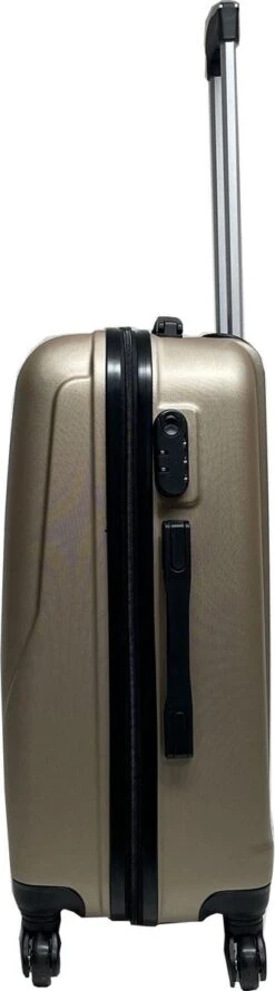 Castillo Travelerz 4 Delige ABS Kofferset - Champagne -Reis Opberg Artikelen 333x1200