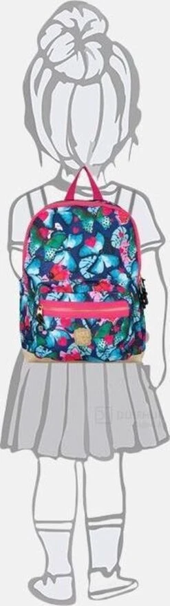 Pick & Pack Prachtige Vlinder - Rugzak - Donkerblauw - Maat M -Reis Opberg Artikelen 337x1200 3