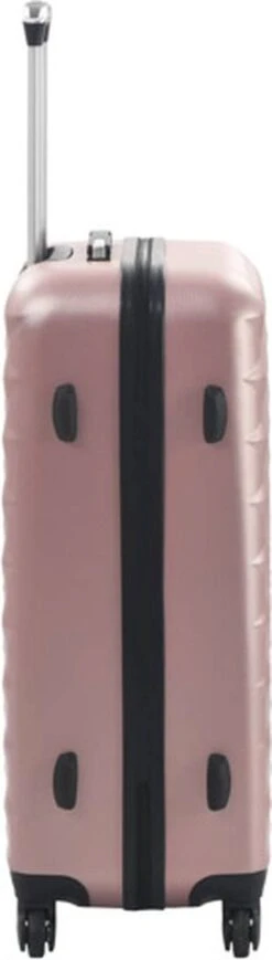 VidaXL 3-delige Harde Kofferset ABS Roségoud -Reis Opberg Artikelen 341x1200