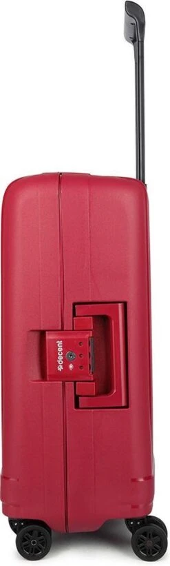 Decent Transit Medium Koffer - 70 Cm - Rood -Reis Opberg Artikelen 361x1200
