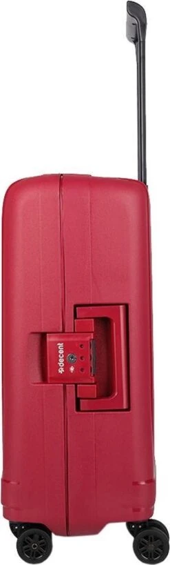 Decent Transit Medium Koffer - 70 Cm - Rood -Reis Opberg Artikelen 362x1200