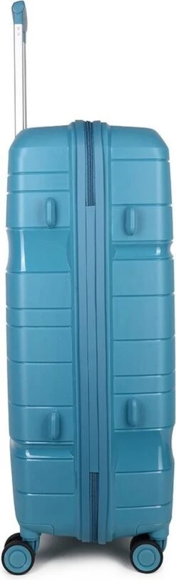 Decent ONE-CITY Large Koffer - 76 Cm - TSA Slot - Petrol -Reis Opberg Artikelen 365x1200