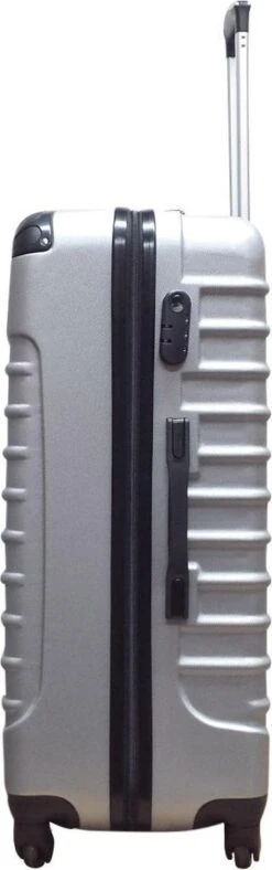 Castillo Quadrant 2 Delige ABS Kofferset (XL + S) - Zilver -Reis Opberg Artikelen 376x1200 1