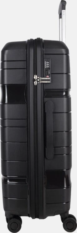 Decent ONE-CITY Large Koffer - 76 Cm - TSA Slot - Zwart -Reis Opberg Artikelen 397x1200 1