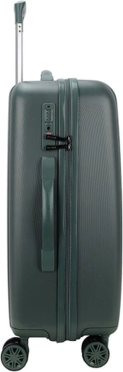 Decent Harde Koffer Tranporto 66 - Groen -Reis Opberg Artikelen 397x1200