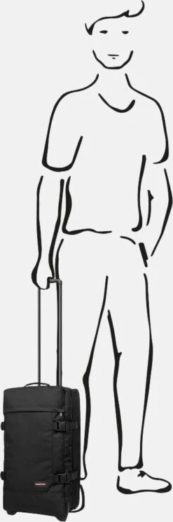 Eastpak TRANVERZ S Reiskoffer, Handbagage (51 X 32.5 X 23 Cm) - Black -Reis Opberg Artikelen 398x1200