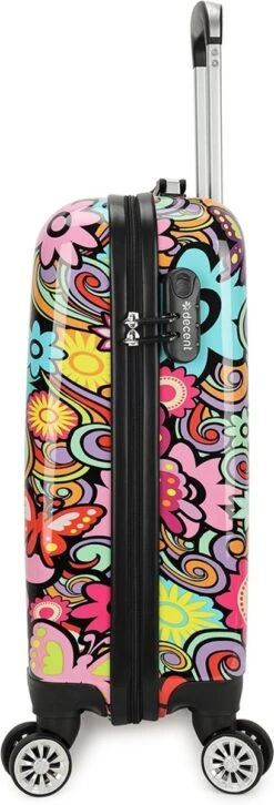 Decent Forenza Handbagage Koffer - 55 Cm - Flowers -Reis Opberg Artikelen 408x1200