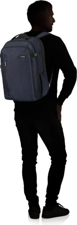 Samsonite Rugzak Met Laptopvak - Roader Laptop Backpack 17.3 - Dark Blue -Reis Opberg Artikelen 412x1200 3