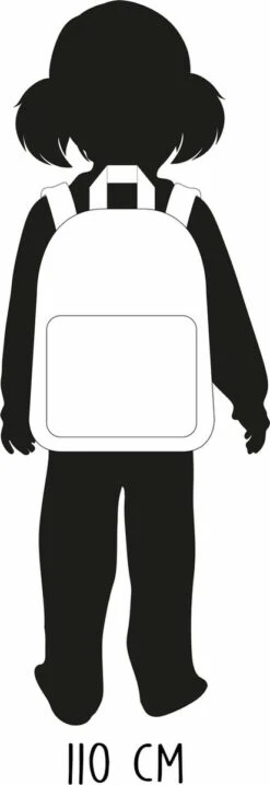 Milky Kiss Love Land - Rugzak - Schooltas Meisje - Grijs - Hartjes -Reis Opberg Artikelen 413x1200 2