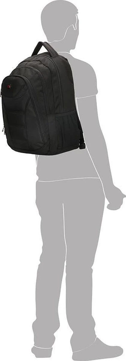 Enrico Benetti Cornell - Laptoprugzak 17 Inch - Zwart 7 Enrico Benetti Cornell - Laptoprugzak 17 Inch - Zwart - Afbeelding 5