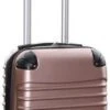 Travelerz Handbagage Koffer Met Wielen 27 Liter - Lichtgewicht - Cijferslot - Rose Goud -Reis Opberg Artikelen 423x1200