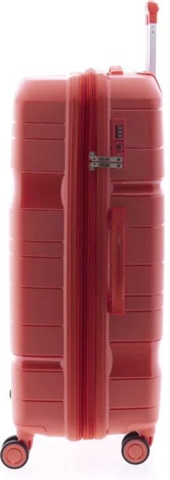 Gladiator Boxing Middelgrote Koffer Expandable 67 Cm 70/80 Liter TSA Slot - Koraalrood -Reis Opberg Artikelen 426x1200 1