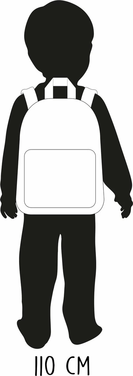 Milky Kiss Sweetness S Kinder Rugzak - 11,5L - Blauw 9 Milky Kiss Sweetness S Kinder Rugzak - 11,5L - Blauw - Afbeelding 7