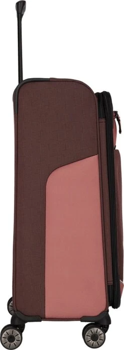 Travelite Zachte Koffer / Trolley / Reiskoffer - Viia - 67 Cm (medium) - Roze -Reis Opberg Artikelen 428x1200 2
