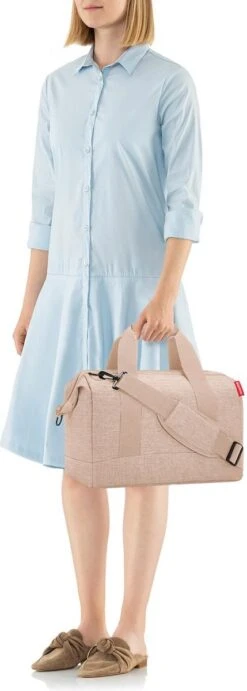 Reisenthel Allrounder M Reistas Sporttas - 18L - Twist Coffee Beige -Reis Opberg Artikelen 429x1200 1