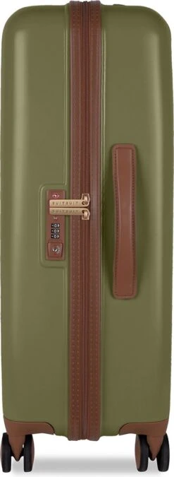 SUITSUIT - Fab Seventies - Martini Olive - Reiskoffer (66 Cm) -Reis Opberg Artikelen 439x1200