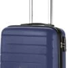 TravelZ Big Bars Handbagagekoffer 55cm Met TSA-slot - Ultrasterk - Blauw