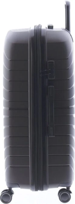 Gladiator Kick-Off Grote Koffer Expandable -76 Cm - 99/125 Liter - Eco Friendly Recyclebaar PP - Donkergrijs -Reis Opberg Artikelen 444x1200 2