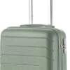 TravelZ Big Bars Handbagagekoffer 55cm Met TSA-slot - Ultrasterk - Olijf -Reis Opberg Artikelen 445x1200