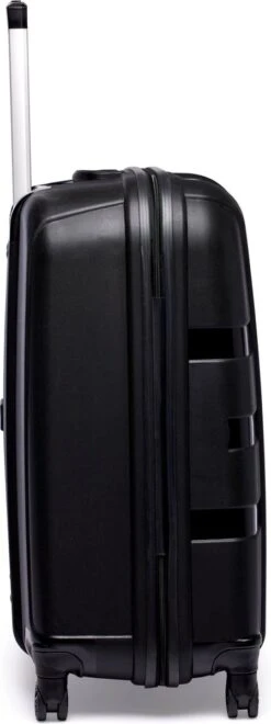 ©TROLLEYZ - Paris No.5 - Reiskoffer - 78cm Met TSA Slot - Dubbele Wielen - 360° Spinners - 100% Polypropyleen - Reiskoffer In Piano Black -Reis Opberg Artikelen 449x1200 1