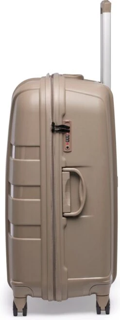 ©TROLLEYZ - Paris No.5 - Reiskoffer - 69cm Met TSA Slot - Dubbele Wielen - 360° Spinners - 100% Polypropyleen - Reiskoffer In Pearl Sand 25 ©TROLLEYZ - Paris No.5 - Reiskoffer - 69cm Met TSA Slot - Dubbele Wielen - 360° Spinners - 100% Polypropyleen - Reiskoffer In Pearl Sand -Reis Opberg Artikelen 452x1200 1