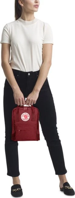 Fjallraven Fjällräven Kånken Mini Unisex Rugzak - Ox Red -Reis Opberg Artikelen 456x1200 5