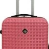 SB Travelbags Handbagage Koffer 51cm 4 Wielen Trolley - Roze -Reis Opberg Artikelen 457x1200
