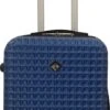 SB Travelbags Handbagage Koffer 51cm 4 Wielen Trolley - Blauw