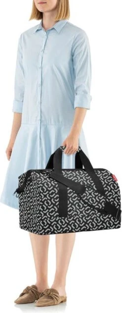 Reisenthel Allrounder L Reistas Sporttas - 30L - Signature Black Zwart -Reis Opberg Artikelen 469x1200 1