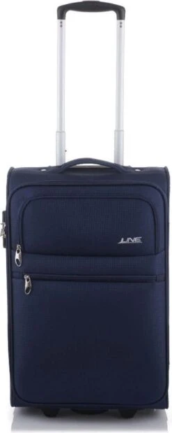 Line Brick Cabin Trolley 2 Wheel 55 Dark Navy 28 Line Brick Cabin Trolley 2 Wheel 55 Dark Navy -Reis Opberg Artikelen 479x1200 2