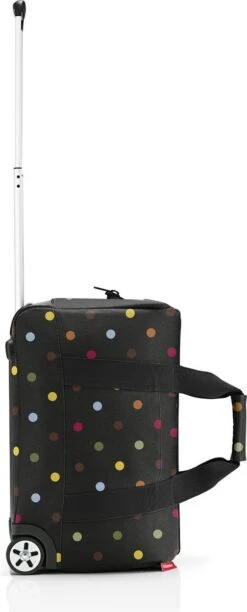 Reisenthel Allrounder Trolley Reiskoffer Reistas Op 2 Wielen - 30L - Dots Zwart -Reis Opberg Artikelen 484x1200