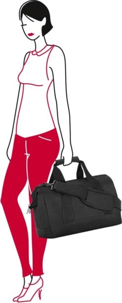 Reisenthel Allrounder M Reistas Sporttas - Maat M - 18L - Zwart -Reis Opberg Artikelen 484x1200 4