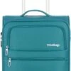 Travelbags Handbagage Zachte Koffer / Trolley / Reiskoffer - The Base - 55 Cm - Groen -Reis Opberg Artikelen 494x1200 1
