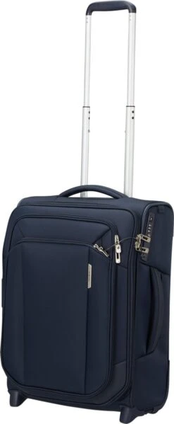 Samsonite Reiskoffer - Respark Upright 55/20 Exp (Handbagage) Midnight Blue -Reis Opberg Artikelen 495x1200
