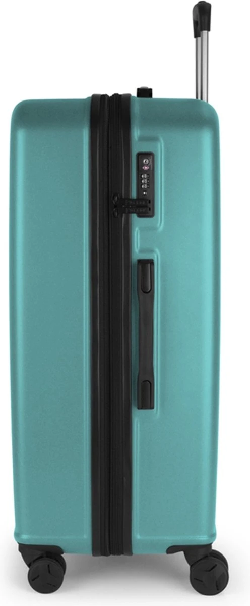 Gabol Harde Koffer / Trolley / Reiskoffer - Open - 77 Cm (XL) - Blauw 10 Gabol Harde Koffer / Trolley / Reiskoffer - Open - 77 Cm (XL) - Blauw - Afbeelding 8