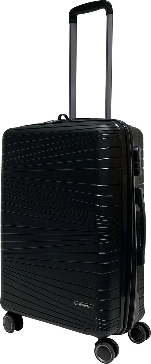 Benzi Barco Middelgrote Koffer - 65 Cm - 65 Liter - Zwart