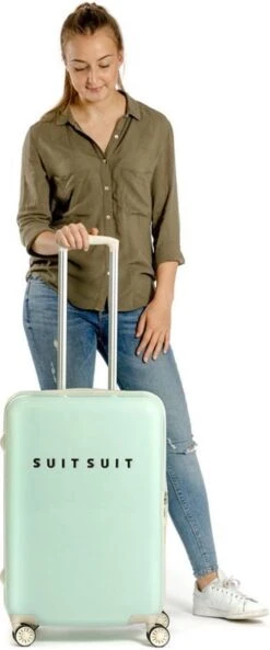 SUITSUIT - Fabulous Fifties - Luminous Mint - Reiskoffer (66 Cm) -Reis Opberg Artikelen 500x1200 1