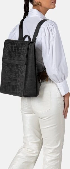 Burkely Casual Cayla Dames Rugtas 14" - Zwart -Reis Opberg Artikelen 503x1200