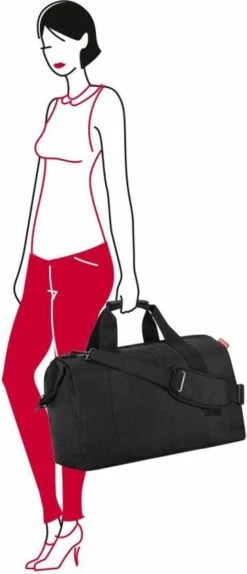 Reisenthel Allrounder L Reistas Sporttas - Maat L - 30L - Zwart -Reis Opberg Artikelen 516x1200 3
